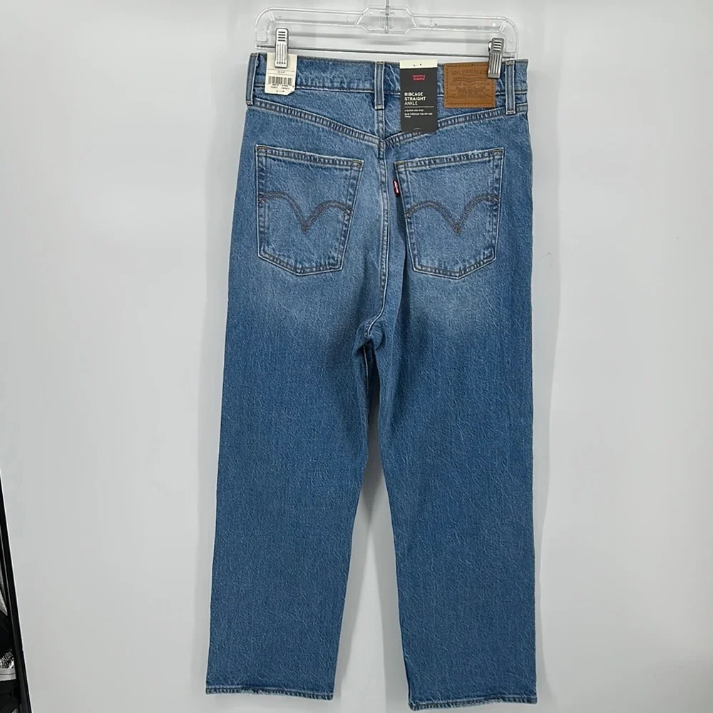 Levi's Jeans - Blue Ribcage straight - Picture 5 of 15
